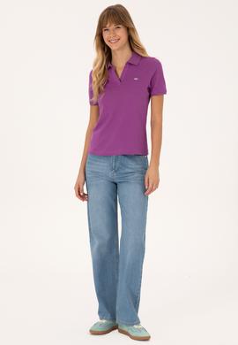 Kadın Menekşe Tişört - 50320032009