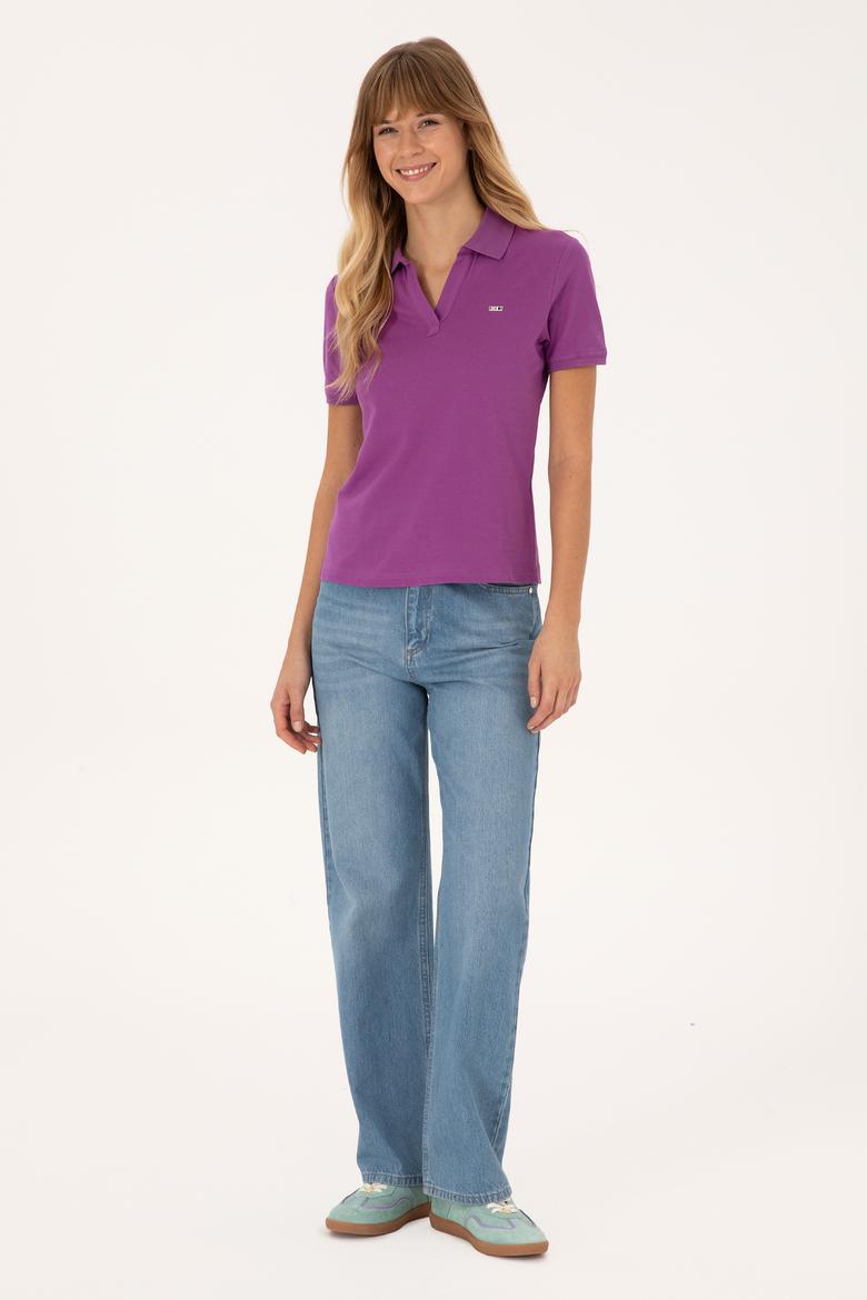 Kadın Menekşe Tişört - 50320032009