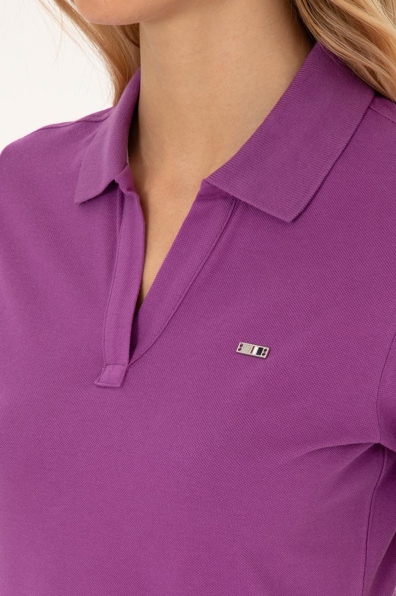 Kadın Menekşe Tişört