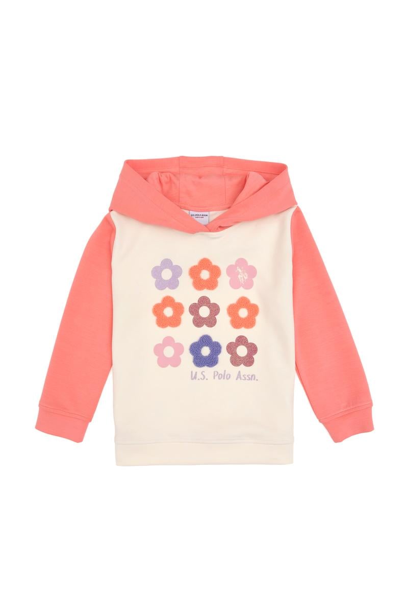 Kız Çocuk Neon Pembe Sweatshirt