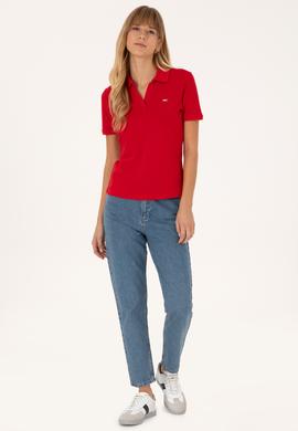 Kadın Kırmızı Tişört - 50320032005