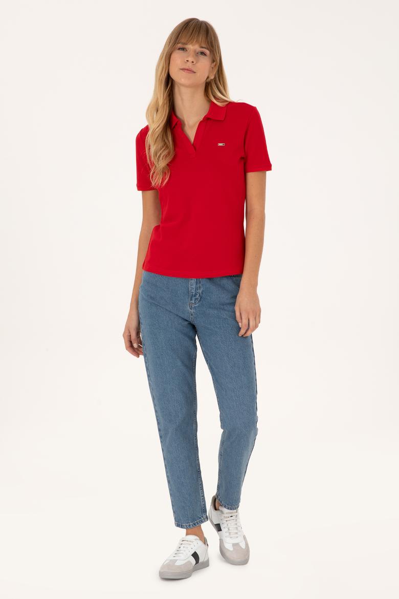 Kadın Kırmızı Tişört - 50320032005