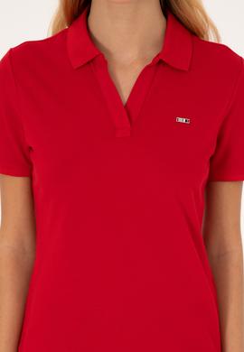 Kadın Kırmızı Tişört - 50320032005