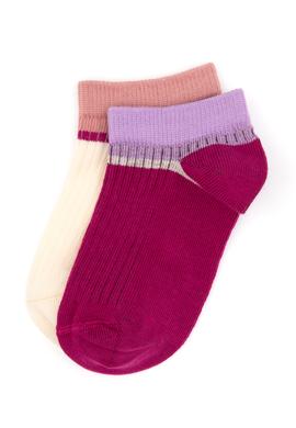 Kız Çocuk Fuşya Patik Çorap - 50318206001