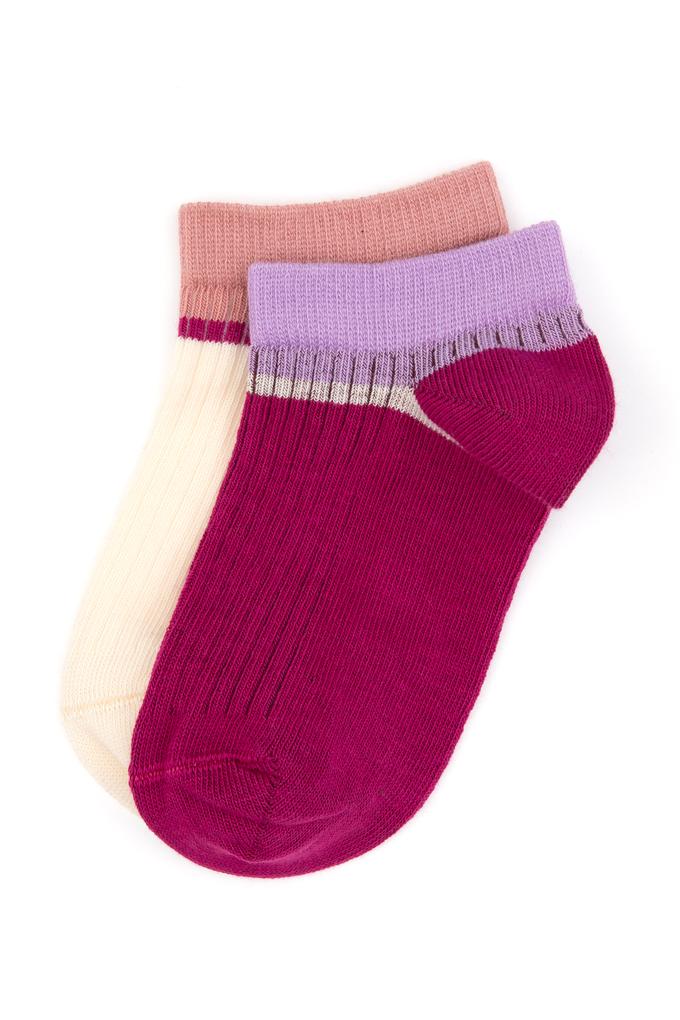 Kız Çocuk Fuşya Patik Çorap