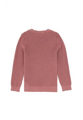 Kız Çocuk Orkide Bisiklet Yaka Basic Kazak - 50316842038