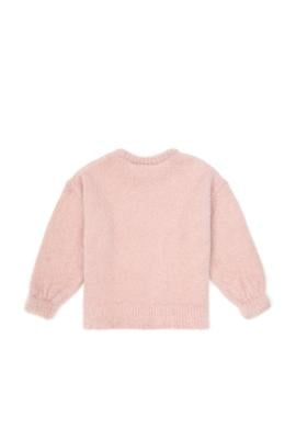 Kız Çocuk Bisiklet Yaka Pudra Kazak - 50315771001