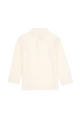 Kız Çocuk Krem Polarlı Yarım Fermuarlı Sweatshirt - 50317884014