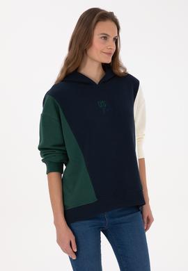 Kadın Açık Lacivert Sweatshirt - 50313585020