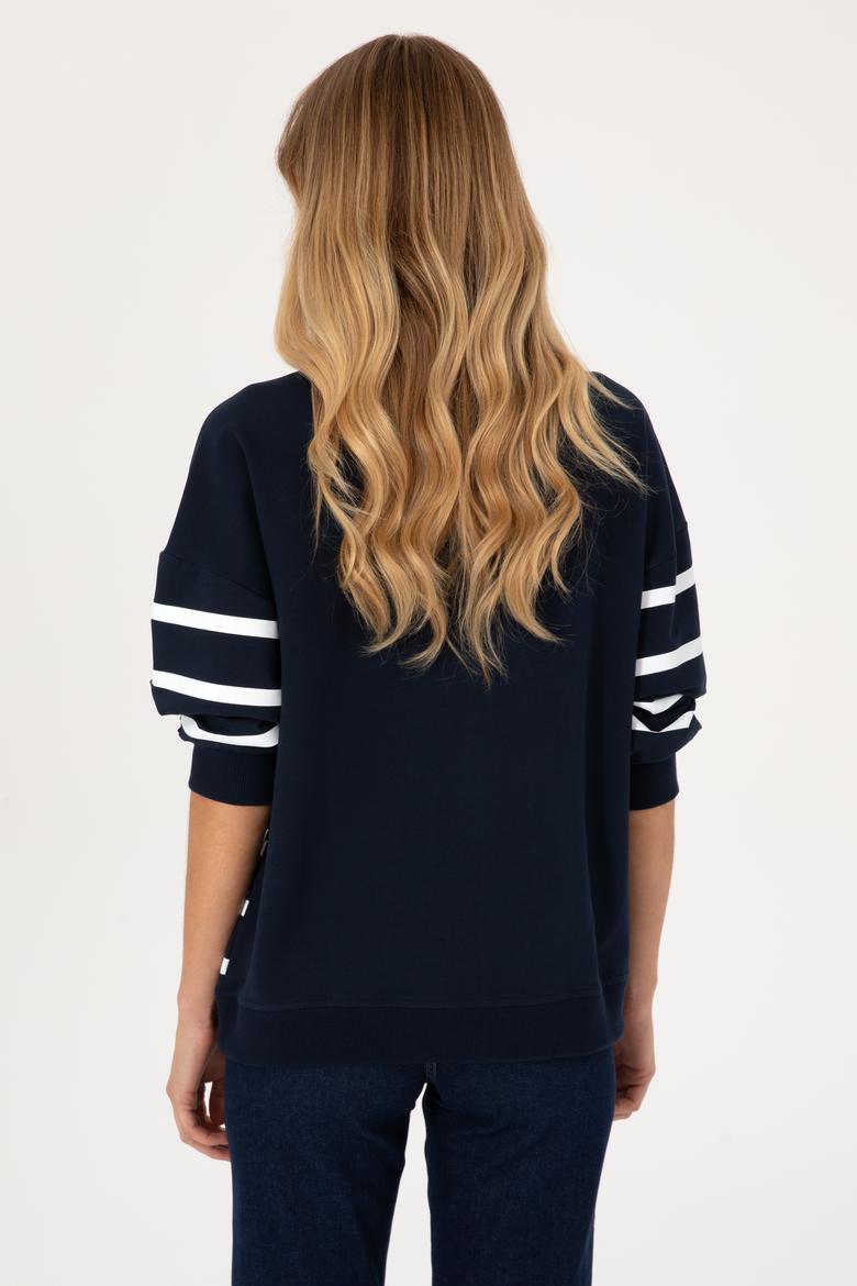 Kadın Lacivert Sweatshirt - 50313572004