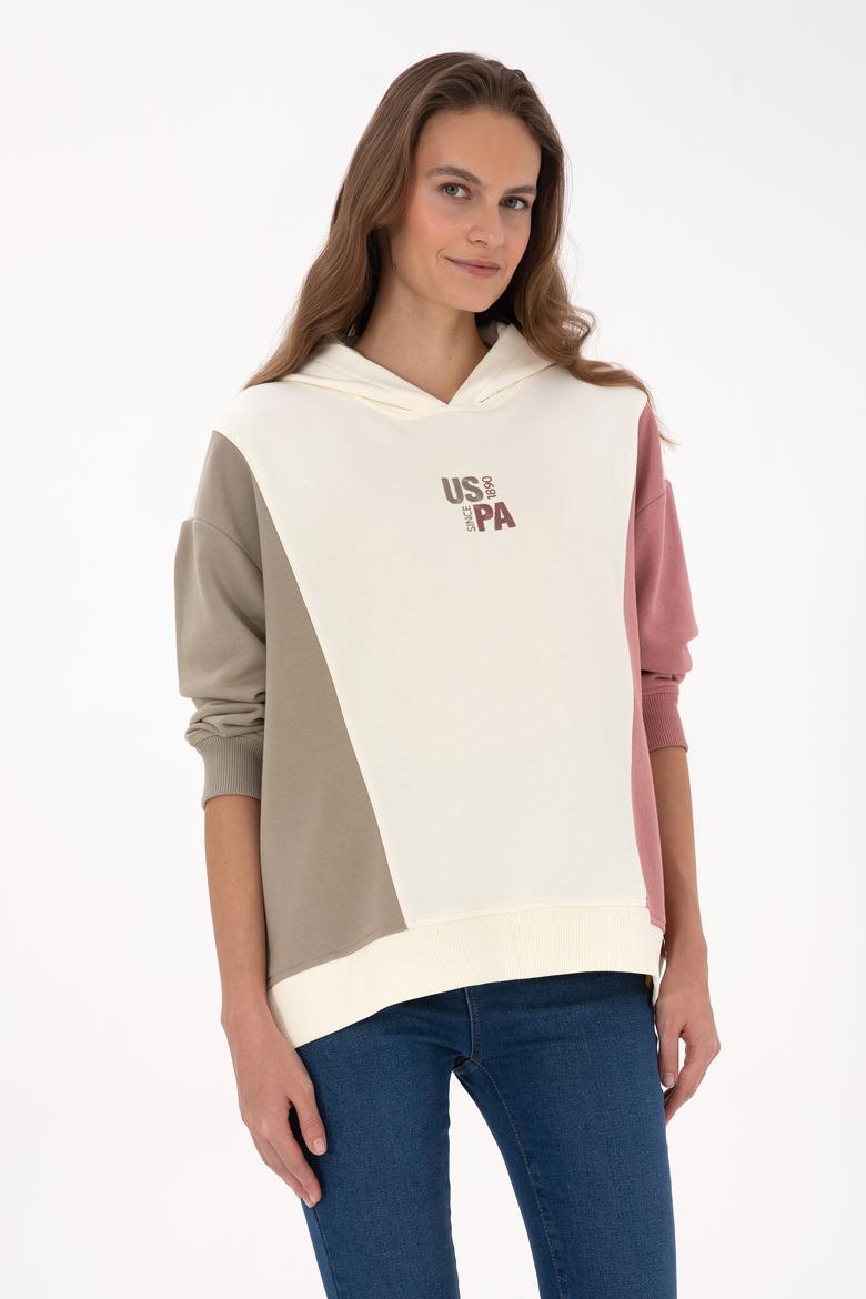 Kadın Krem Sweatshirt