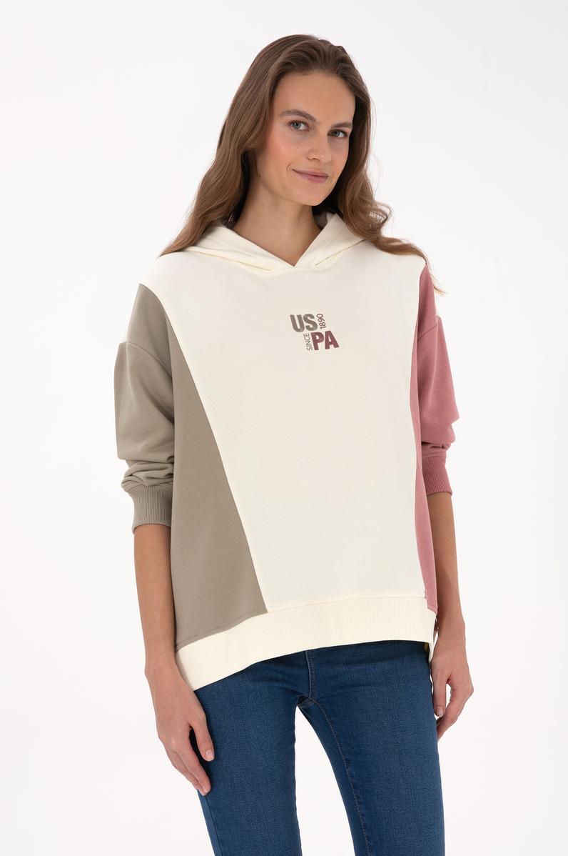 Kadın Krem Sweatshirt