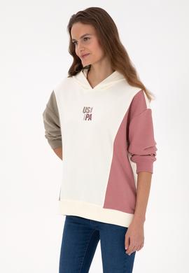 Kadın Krem Sweatshirt - 50313585008