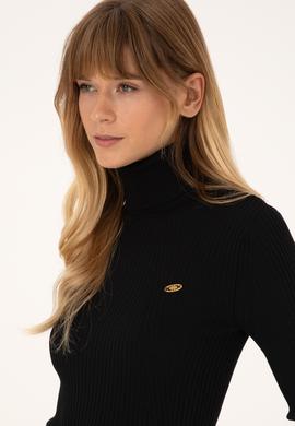 Kadın Siyah Kazak - 50314756004