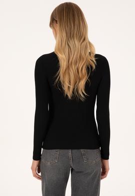 Kadın Siyah Kazak - 50314756004