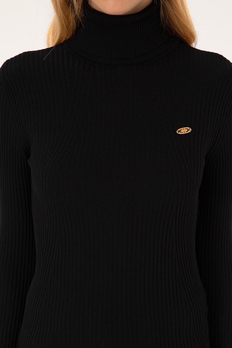 Kadın Siyah Kazak - 50314756004