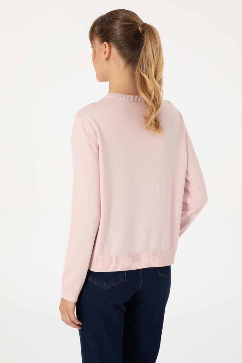 Kadın Pudra Kazak - 50314812011