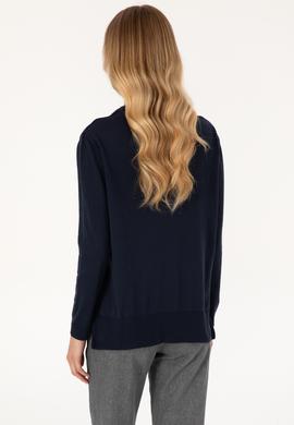 Kadın Lacivert Basic Kazak - 50313579011