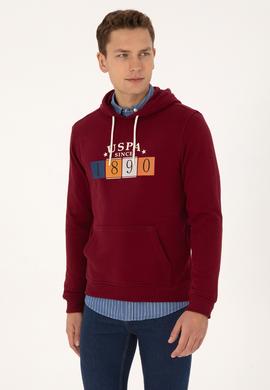 Erkek Bordo Sweatshirt - 50316364046