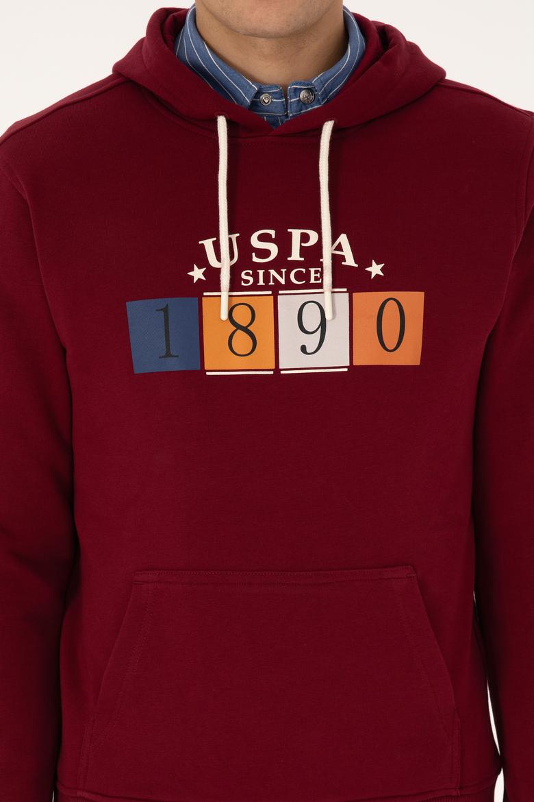 Erkek Bordo Sweatshirt - 50316364046