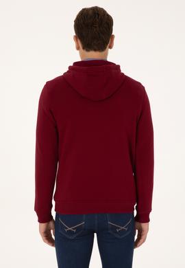 Erkek Bordo Sweatshirt - 50316364046