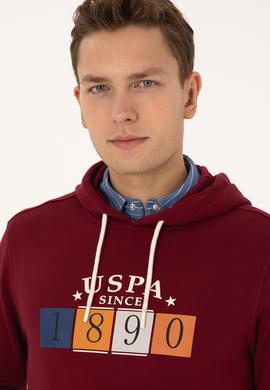 Erkek Bordo Sweatshirt - 50316364046