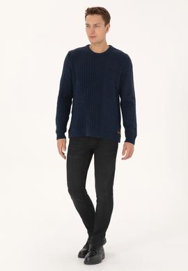 Erkek Lacivert Kazak - 50314968008