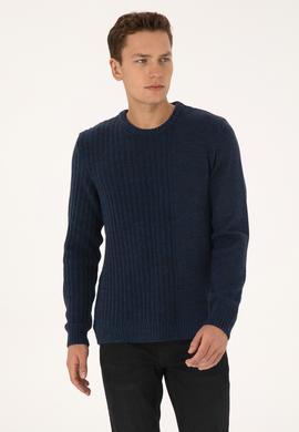 Erkek Lacivert Kazak - 50314968008