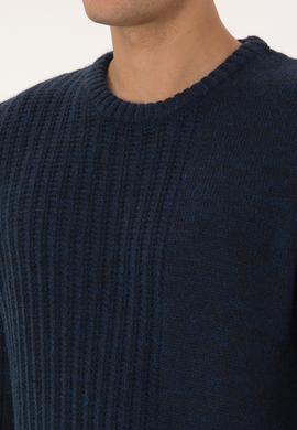 Erkek Lacivert Kazak - 50314968008