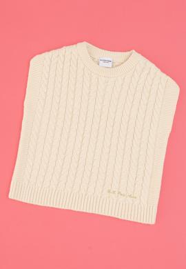 Kız Çocuk Krem Kazak - 50316290007