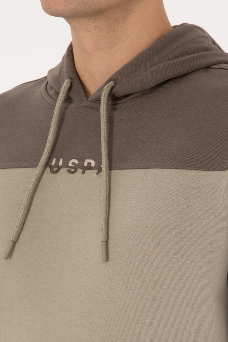 Erkek Vizon Sweatshirt - 50315453037