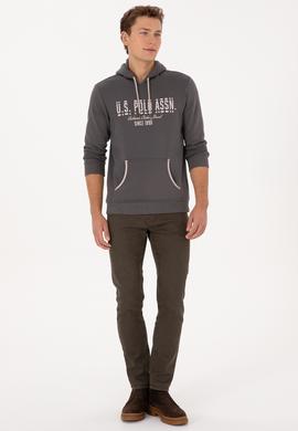 Erkek Gri Sweatshirt - 50315527016