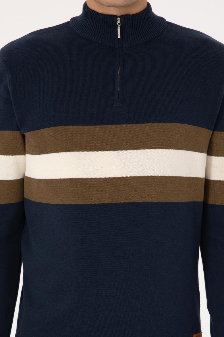 Erkek Lacivert Kazak - 50315034006