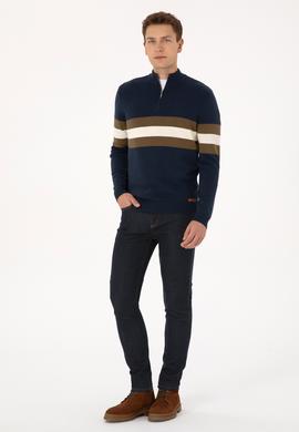 Erkek Lacivert Kazak - 50315034006