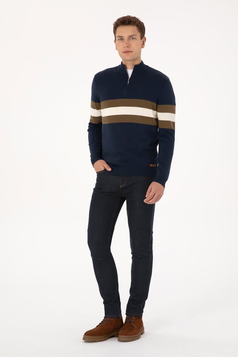 Erkek Lacivert Kazak - 50315034006