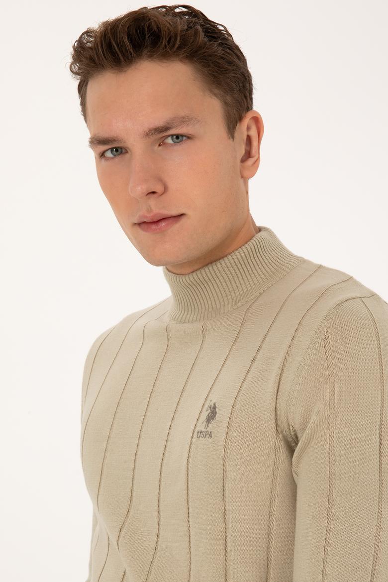 Erkek Açık Haki Kazak - 50315019032