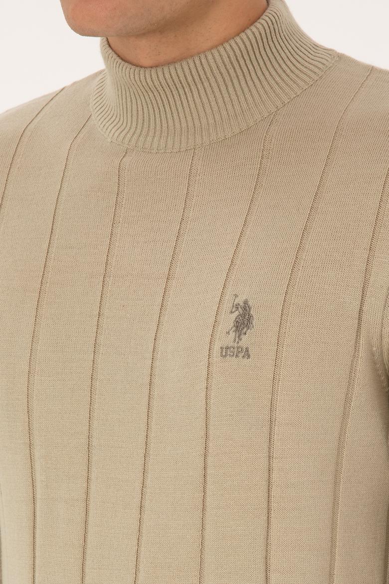 Erkek Açık Haki Kazak - 50315019032