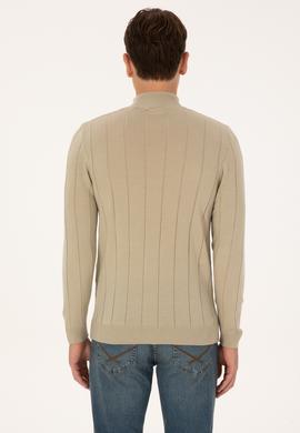 Erkek Açık Haki Kazak - 50315019032