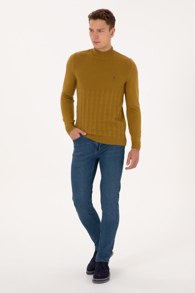 Erkek Hardal Kazak - 50315037019