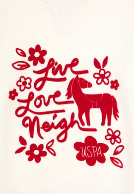 Kız Çocuk Krem Sweatshirt - 50317922012