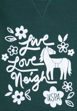 Kız Çocuk Koyu Yeşil Sweatshirt - 50317922007