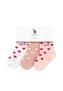 Kız Çocuk Beyaz Soket Çorap - 50318069002