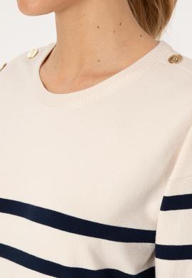 Kadın Krem Kazak - 50317548010