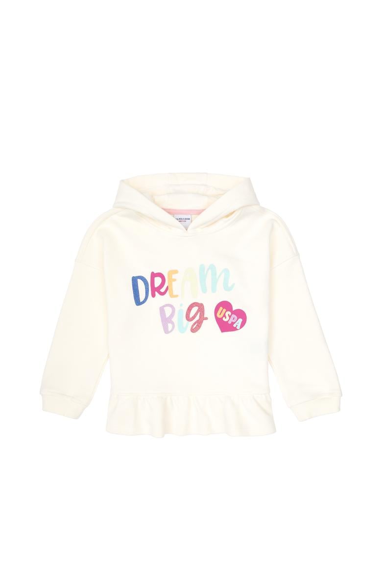 Kız Çocuk Krem Sweatshirt - 50317993020