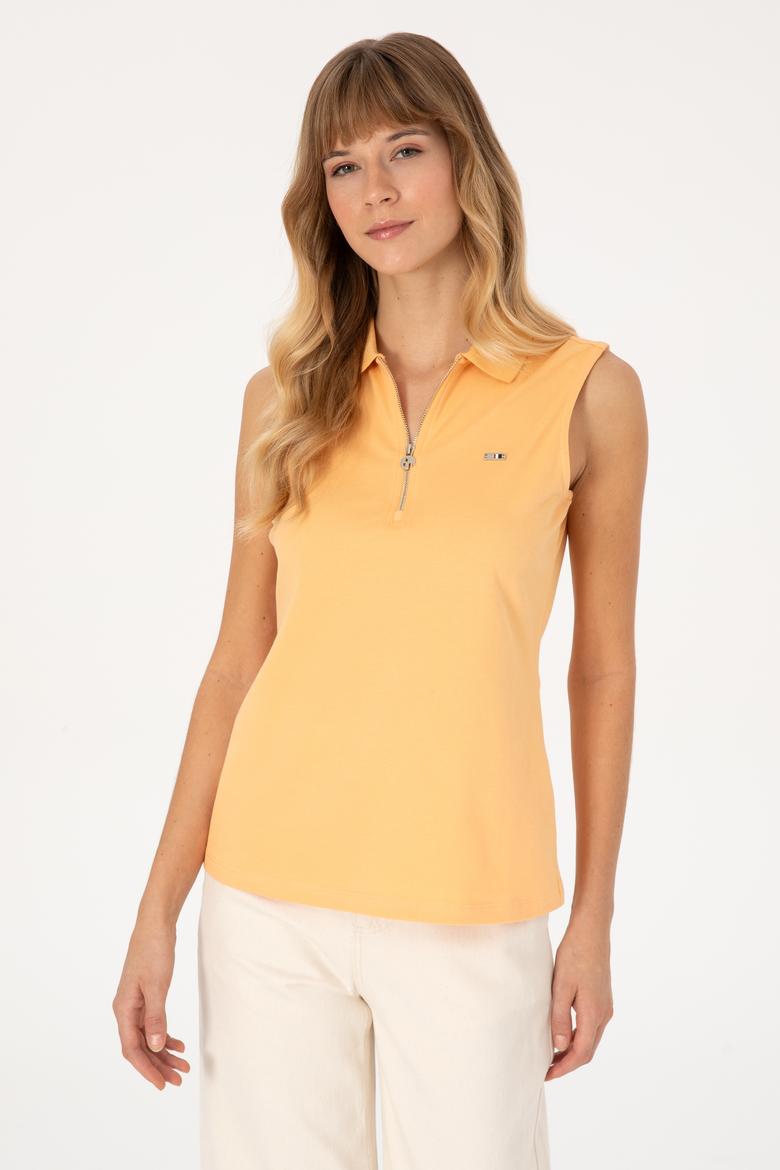 Kadın Turuncu Tişört - 50324852009