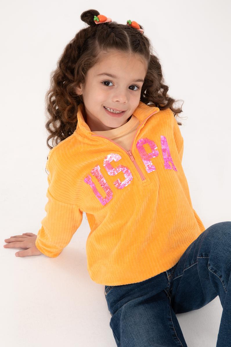 Kız Çocuk TURUNCU Sweatshirt