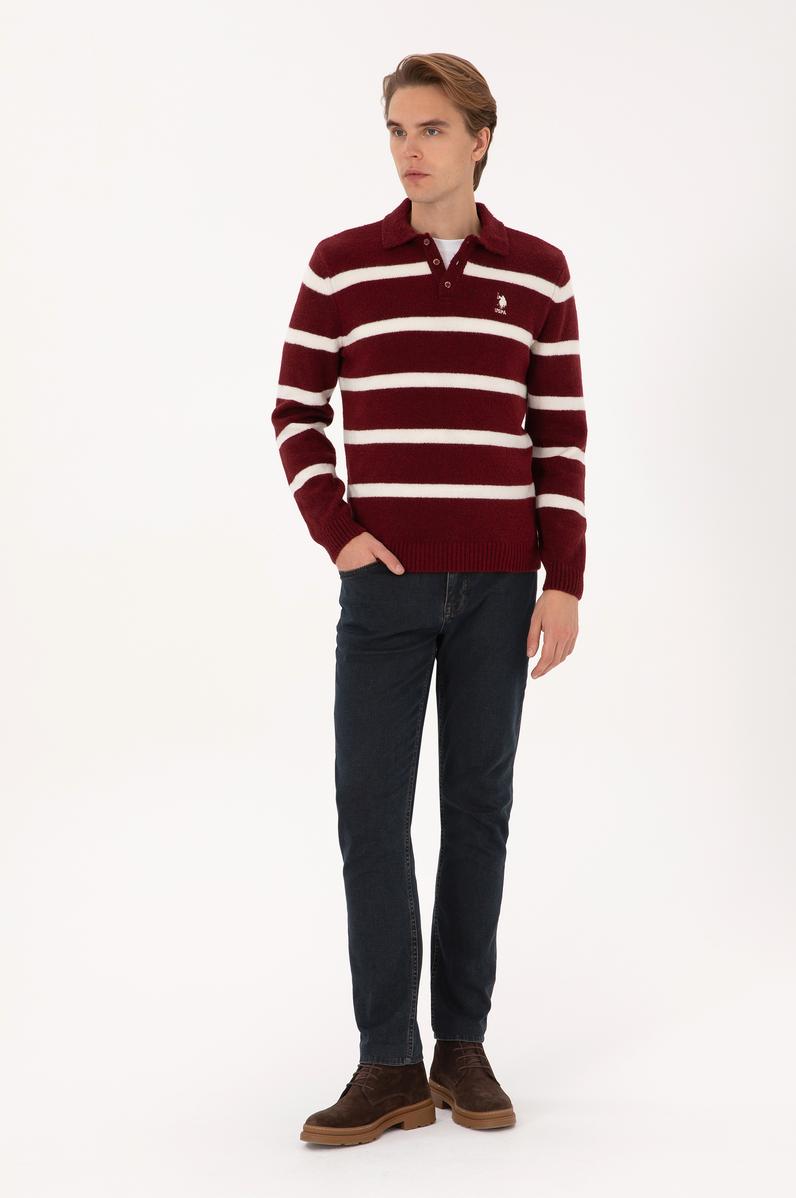 Erkek Kahverengi Jean Pantolon