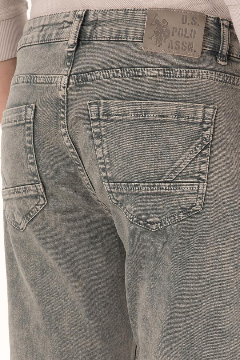 Erkek Gri Kanvas Pantolon - 50310366283