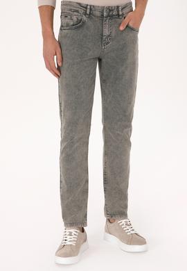 Erkek Gri Kanvas Pantolon - 50310366283