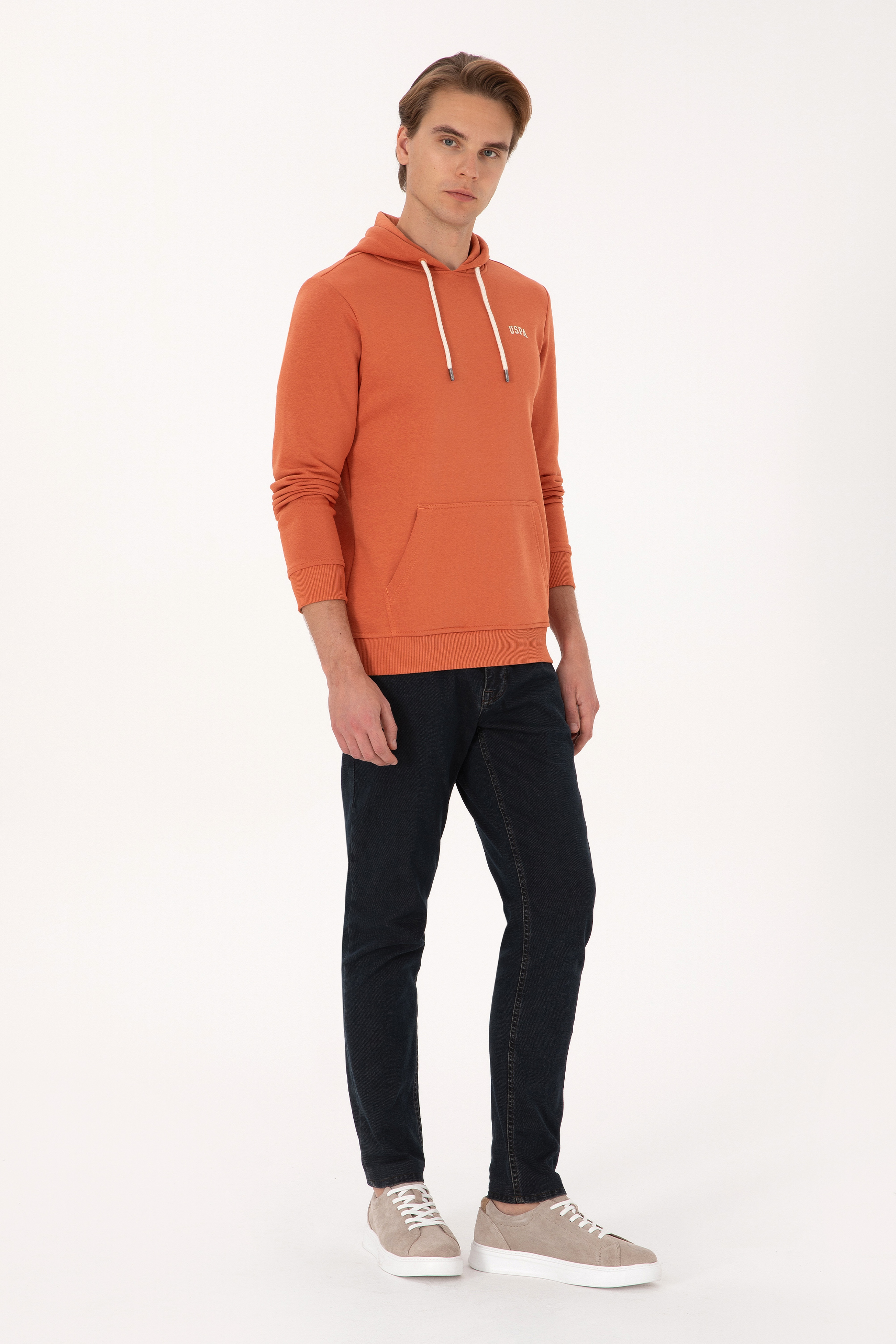 Erkek Tarçın Basic Sweatshirt - Image 4